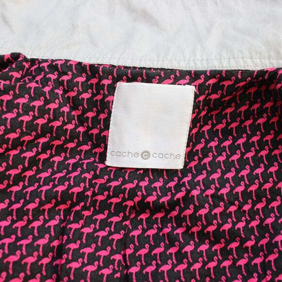 Cache Cache Silver Utility Jacket | Y2K French Style - Picture 8 of 9